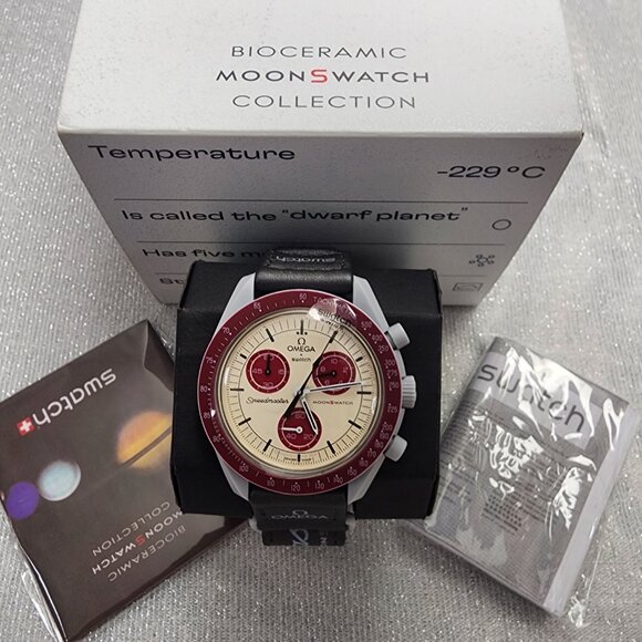 Swatch X Omega Bioceramic Moonswatch Mission To The PLUTO - Picture 4 of 8